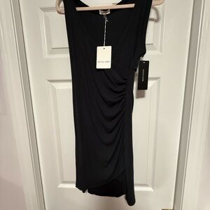 Black Sleeveless Sheath Dress